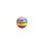 Chakra Kerze Ball, multicolor, ⌀ ca. 10 cm