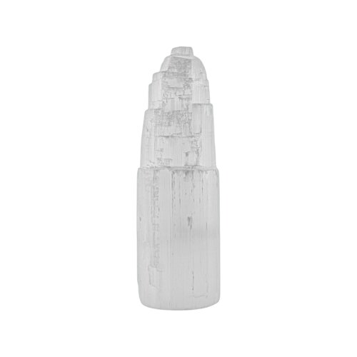 Illuminated selenite ‘Iceberg’ 30 cm without base