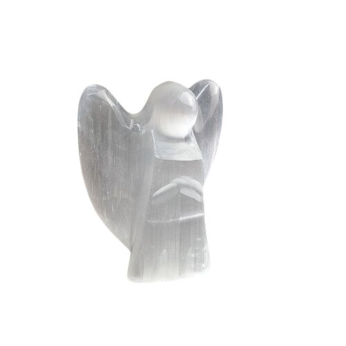 Selenite angel, approx. 10 cm