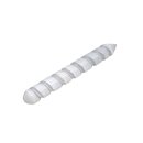 Selenite spiral massage stick, approx. 15 cm