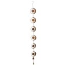 Rain chain "Sun & Moon", length 197 cm