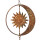 Rain chain "Sun & Moon", length 197 cm